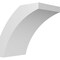 Ekena Millwork 4-in. W x 6-in. D x 6-in. H Thorton Architectural Grade PVC Knee Brace BRCP04X06X06THR - alternate 1